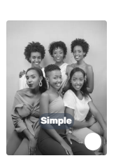 sample of black and white filter