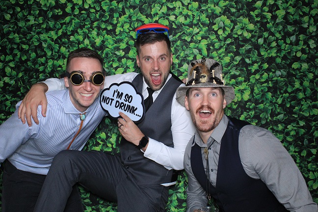 image of people posing in a photo booth