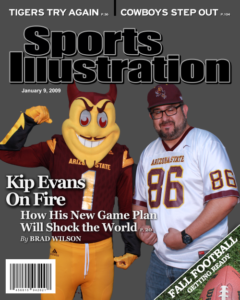 image of sports illustration magazine