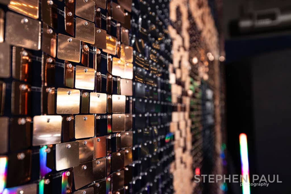 image of a shimmer wall