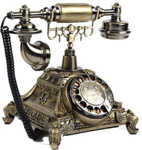 image of a vintage phone