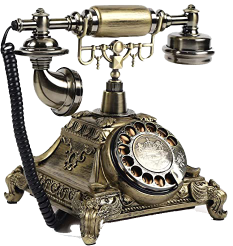 image of a vintage phone